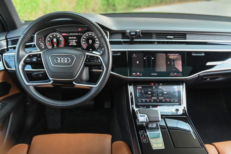 Audi A8 Driver Cockpit and Dashboard