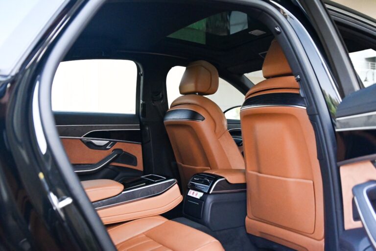 2026 Audi A8 Rear Passenger Interior