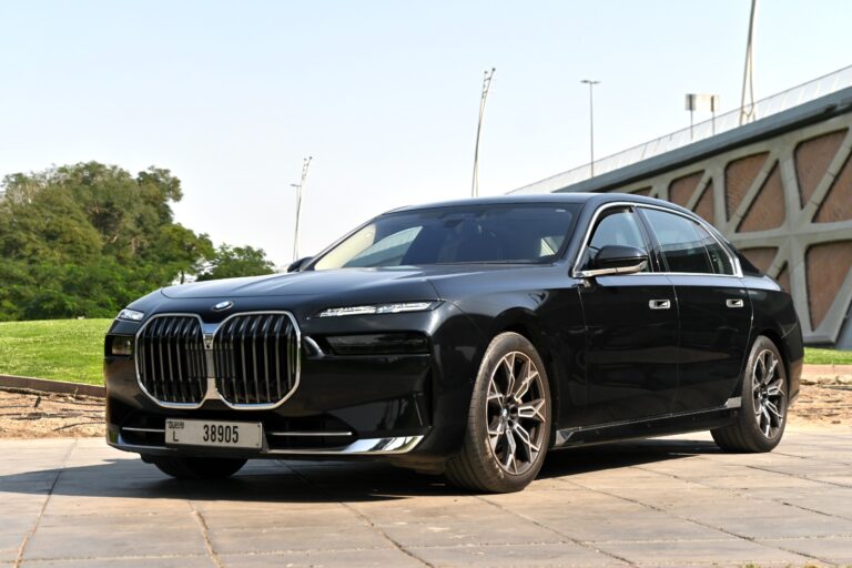 Luxury BMW 7 Series with Driver in Dubai