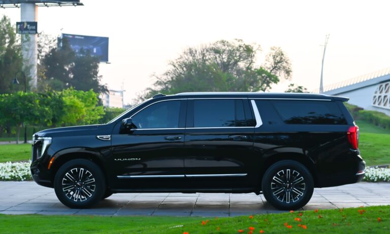 GMC Yukon chauffeur service in Dubai