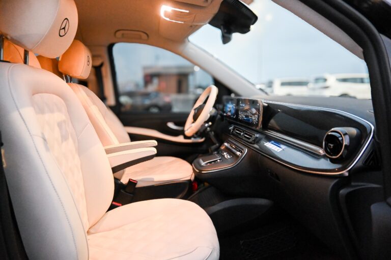 Rent Mercedes V Class with Driver Service Dubai