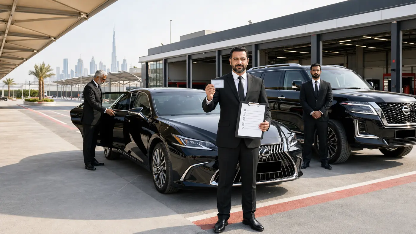 RTA approved Ali chauffeur in Dubai