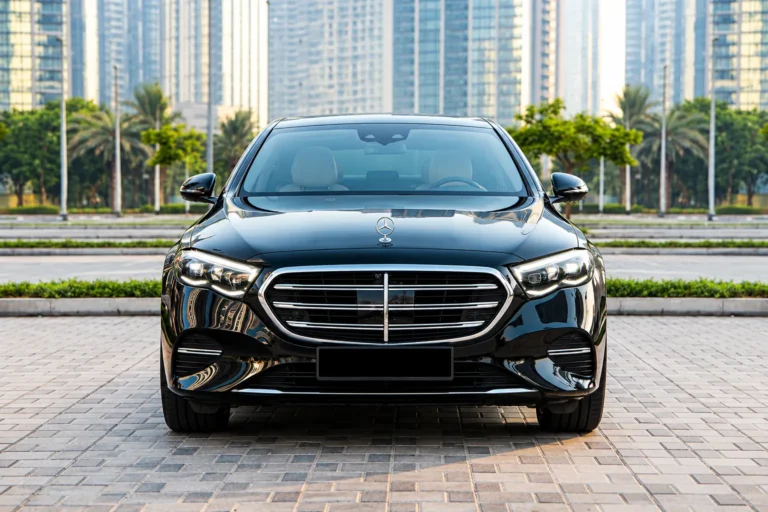 Mercedes E Class chauffeur service Dubai