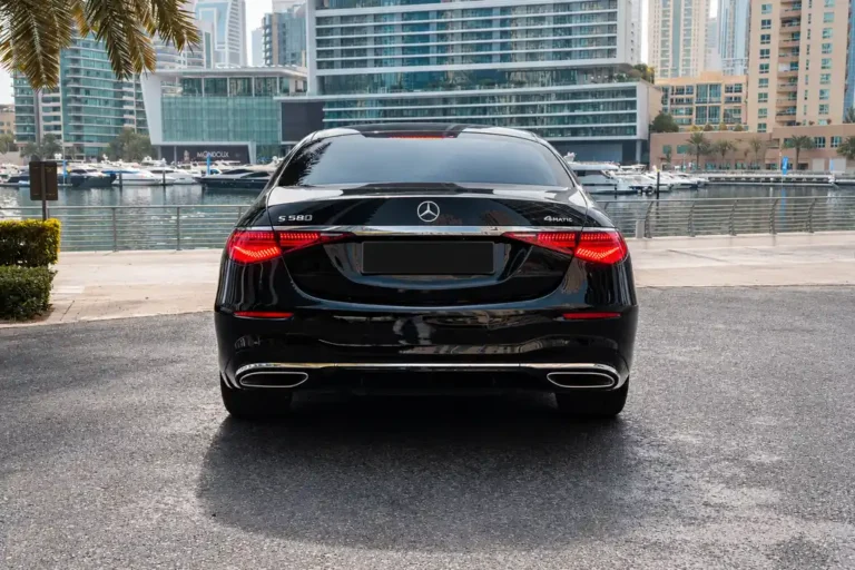 Mercedes S580 2026 Chauffeur Service
